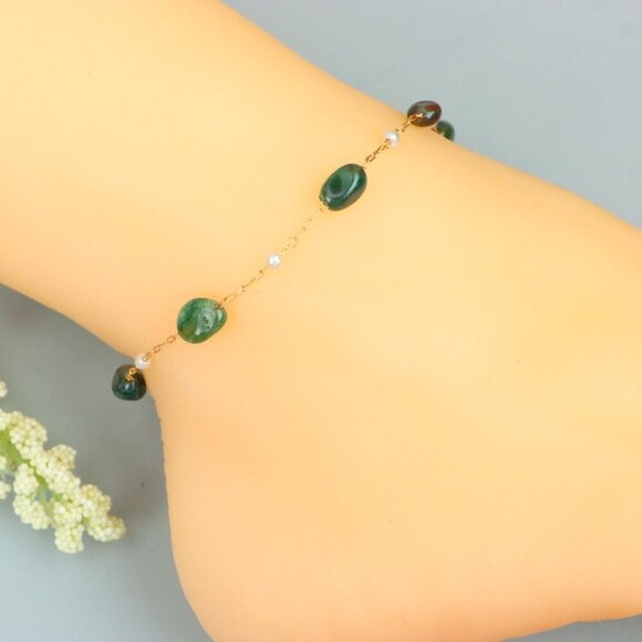 Handmade Anklet – A Stylish Choice for Women, Thoughtful Gift Idea, EVCH1241 - Picture 9 of 10